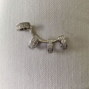 Silver Multi Hoop Ear Cuff